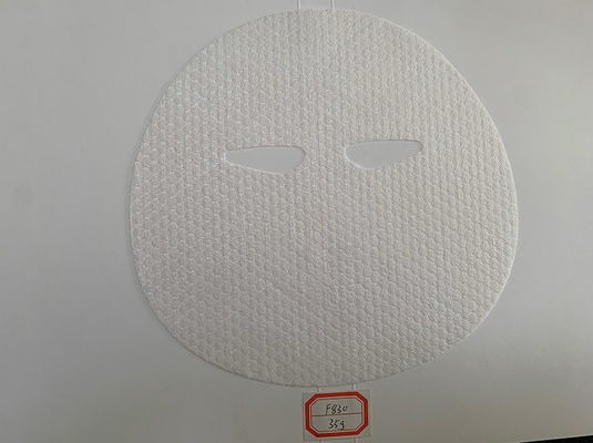 35g Áo Tencel, Mặt nạ vải không dệt Toona sợi Spunlace màu đỏ, Mặt nạ làm đẹp mắt