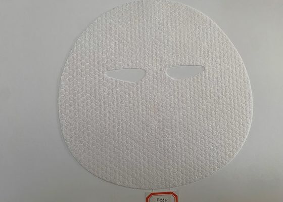 25g Áo Tencel, Mặt nạ vải không dệt Toona sợi Spunlace màu đỏ, Mặt nạ làm đẹp mắt