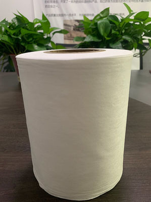 50g vải không dệt Viscose trắng và Polyester Spunlace cho khăn giấy bông, miếng đệm, khăn ướt
