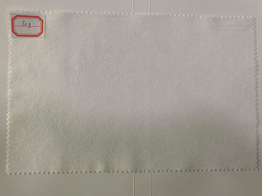 50g Khăn giấy cotton không dệt 100% Viscose Spunlace màu trắng, Khăn mặt, Khăn ướt